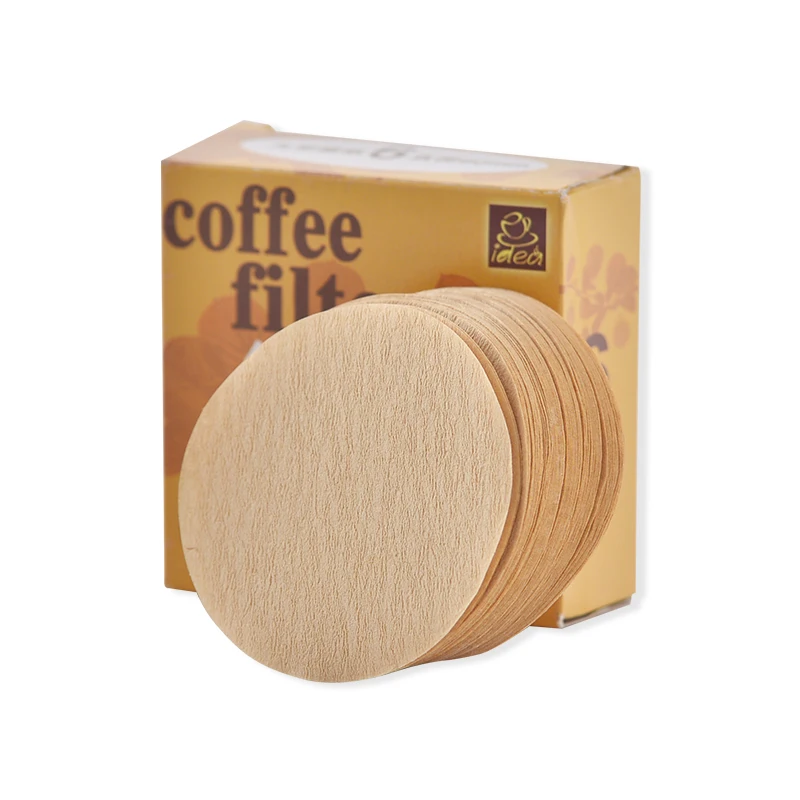 100 шт. профессиональные бумажные фильтры для кофе и чая кухонные
