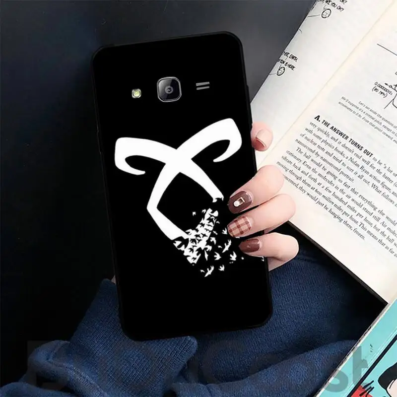 

TV Series Shadowhunters Phone Case For Samsung galaxy S 7 8 9 10 20 edge A 6 10 20 30 50 51 70 note 10 plus