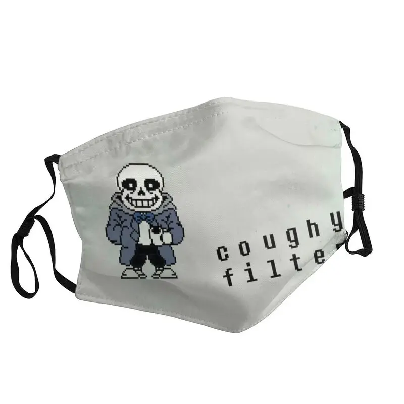 

Крутая маска Undertale Sans маска-череп для взрослых, противотуманная маска для игр, многоразовая маска для рта