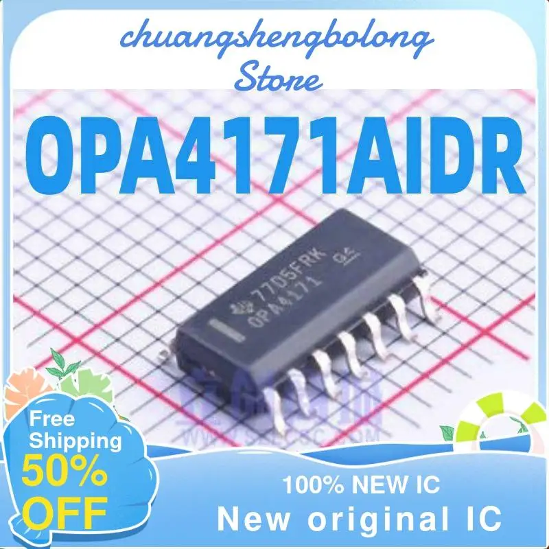 

10-200PCS OPA4171 OPA4171AID OPA4171AIDR New original IC