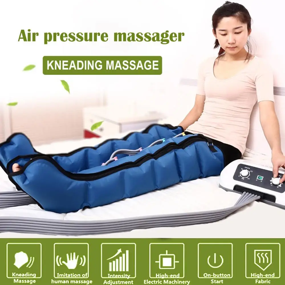 Массажер для ног компрессионный инфракрасная терапия снятия боли в