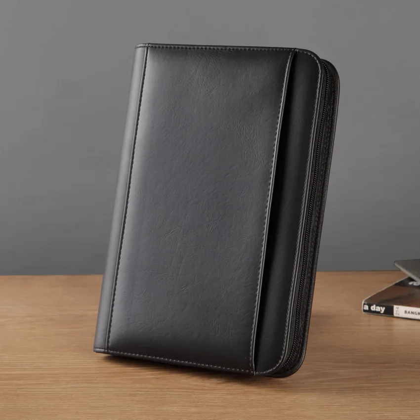 Деловой чехол для документов A5 папка на молнии блокнот записей карман ipad