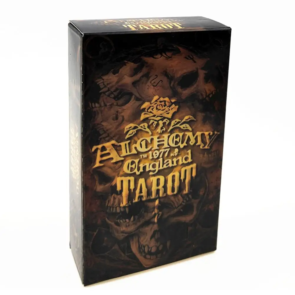 Палубные игральные карты Таро Фэнтези готические для алхимии 1977 английские