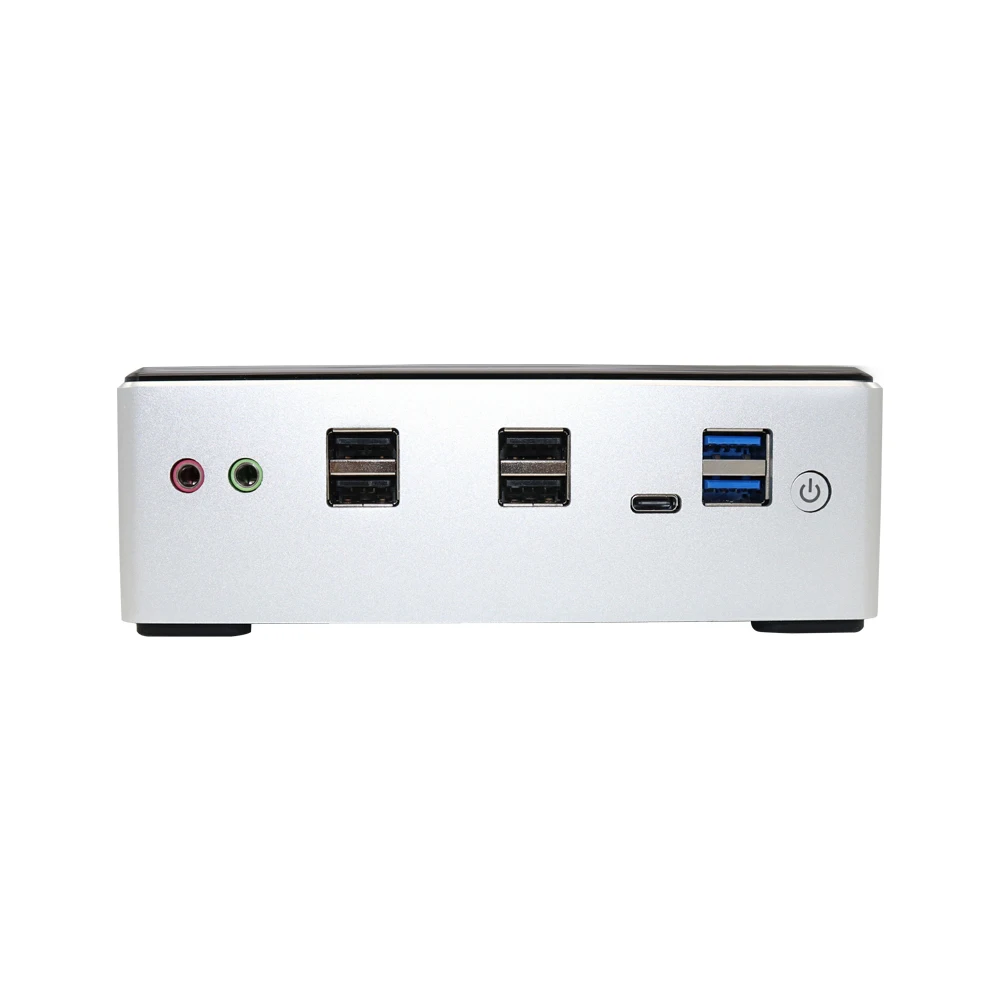 Мини компьютер EGLOBAL 10 го поколения Intel i7 10710U 6 Core 2 * DDR4 M.2 SSD LANs 4K HTPC Windows Linux 8 USB TypeC HDMI DP