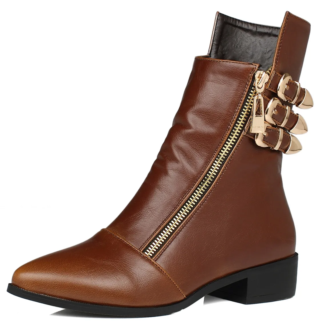 

NASBVAI 2019 новые модные замшевые ботинки; Сезон осень-зима новинка в европейском стиле ретро застежкой-молнией и ремешком с пряжкой; Женские бо...