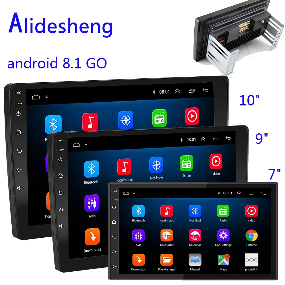 2 Din Android автомобильное радио мультимедиа плей 7 &quot9 дюймов 10 Универсальный Авто
