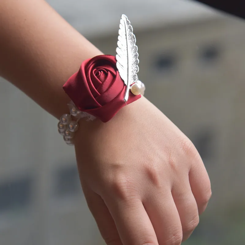 1 шт. искусственная атласная роза | Дом и сад