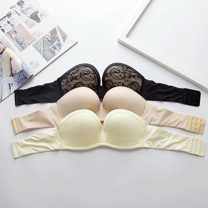 2019 цельный бесшовный сексуальный бюстгальтер для женщин модный пуш-ап без