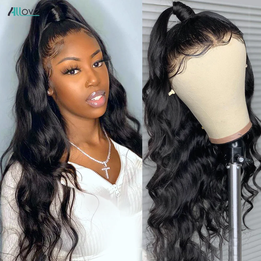 

HD Lace Frontal Wig Full Lace Human Hair Wigs Brazilian Body Wave Lace Front Wig 13x4 Lace Front Wig 30Inch Hair Wig For Women