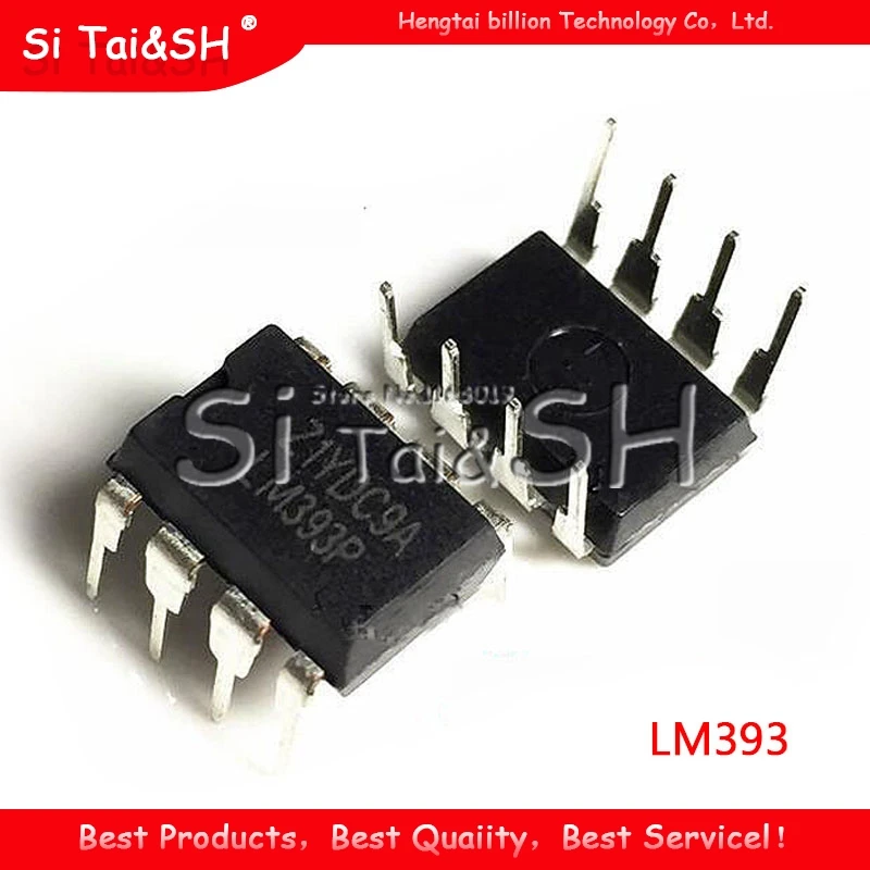 20PCS LM393 DIP8 LM393P DIP LM393N 393 новый и оригинальный IC
