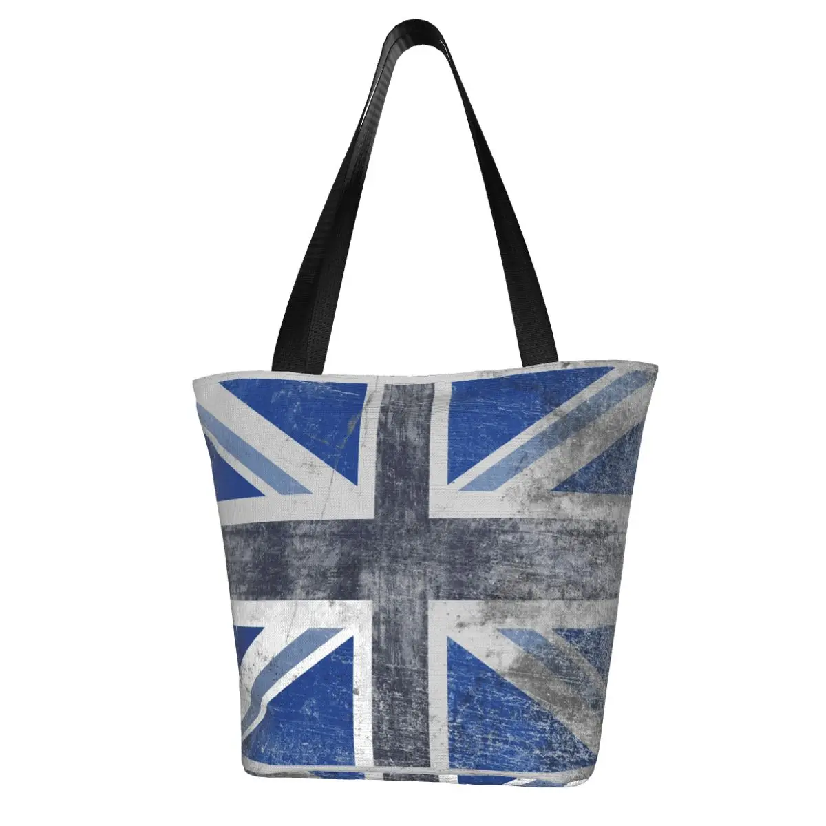 Union Jack Shopping Bag Aesthetic Cloth Outdoor Handbag Female Fashion Bags