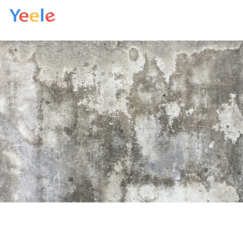 Гранж старые выцветающие цементные стеновые автопортретные фотофоны Детские