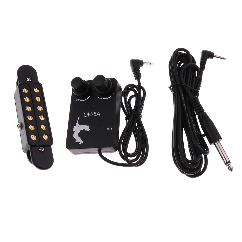 Лучшие гитары звуковое отверстие пикап тюнер 6 35 мм кабель для