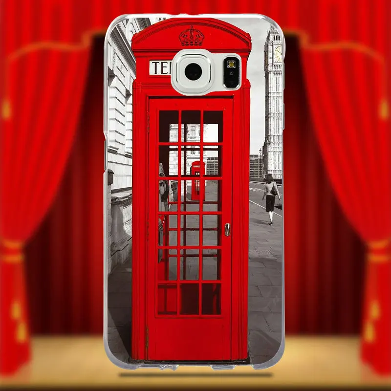 Мягкий силиконовый чехол из ТПУ для мобильных аксессуаров винтажный Лондонский