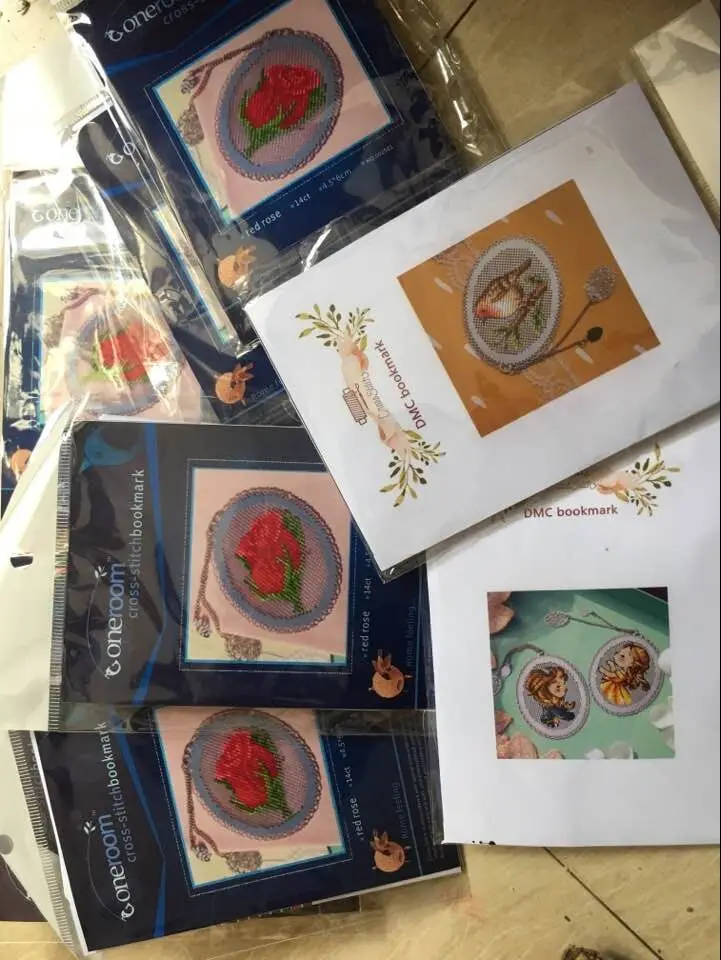 Новые милые девушки сделай сам рукоделие Стич вышивка крестиком Закладка