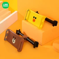 line friends rear mobile phone lazy universal clip pad bracket stand carton holder