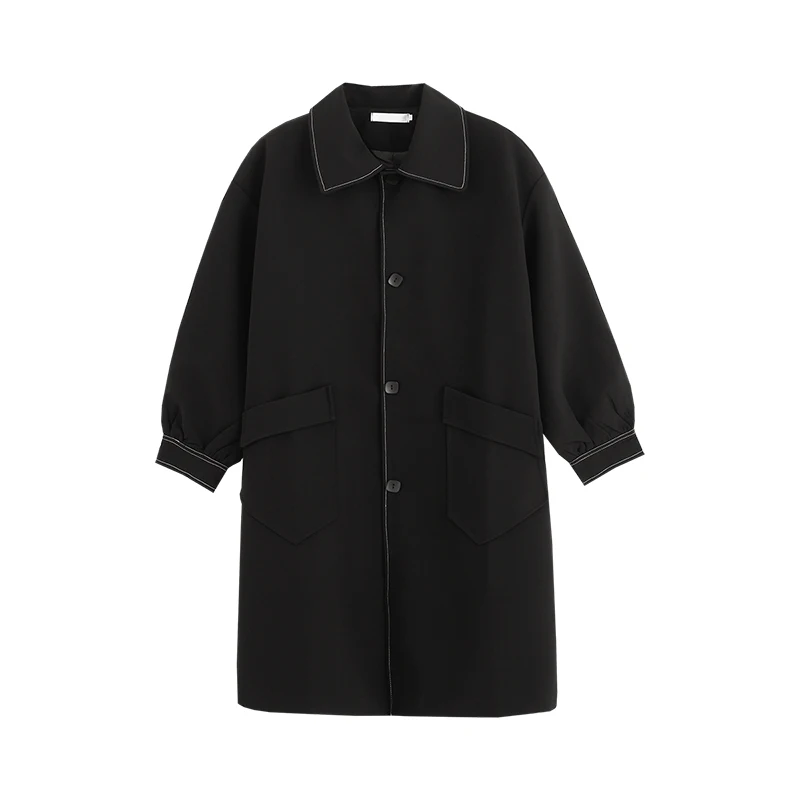 Ветровка в японском ретро стиле серии Ming Мужская свободная и красивая Осенняя