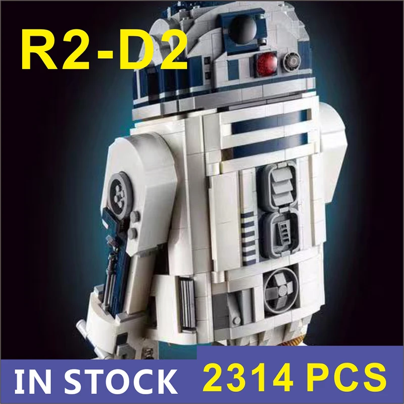 

Звезда W серии R2-d2 робот 05043 DIY обучающий конструктор конструкторных блоков, Детские кубики, игрушки 2314 шт. станут отличным подарком на день р...