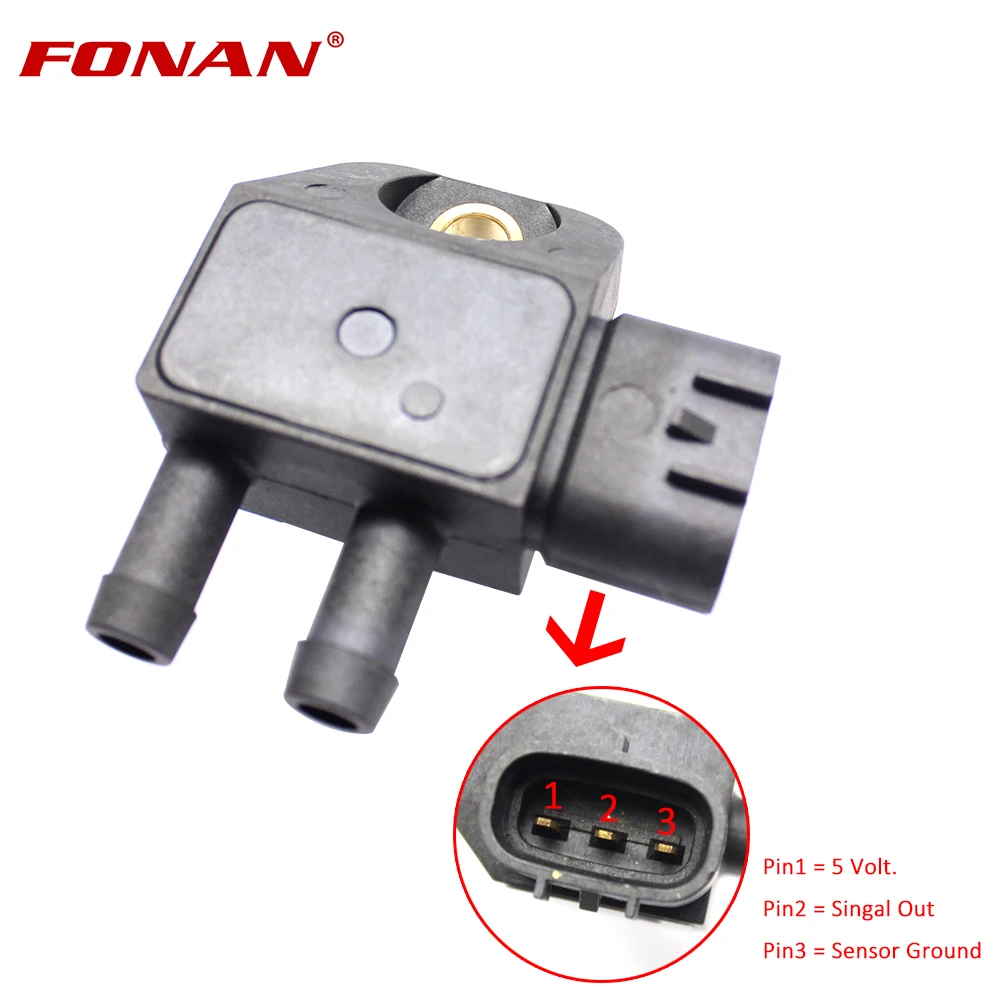 

DPF Exhaust Differential Pressure Sensor For Kia Sportage QL 2.0 Carens Sorento Hyundai Tucson D4FD i20 GBB i30 PDEB 392102F600