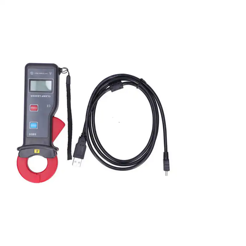 ETCR 6600 AC 0mA 600A ток утечки клещи с USB Связь токоизмерительне прибор для измерения