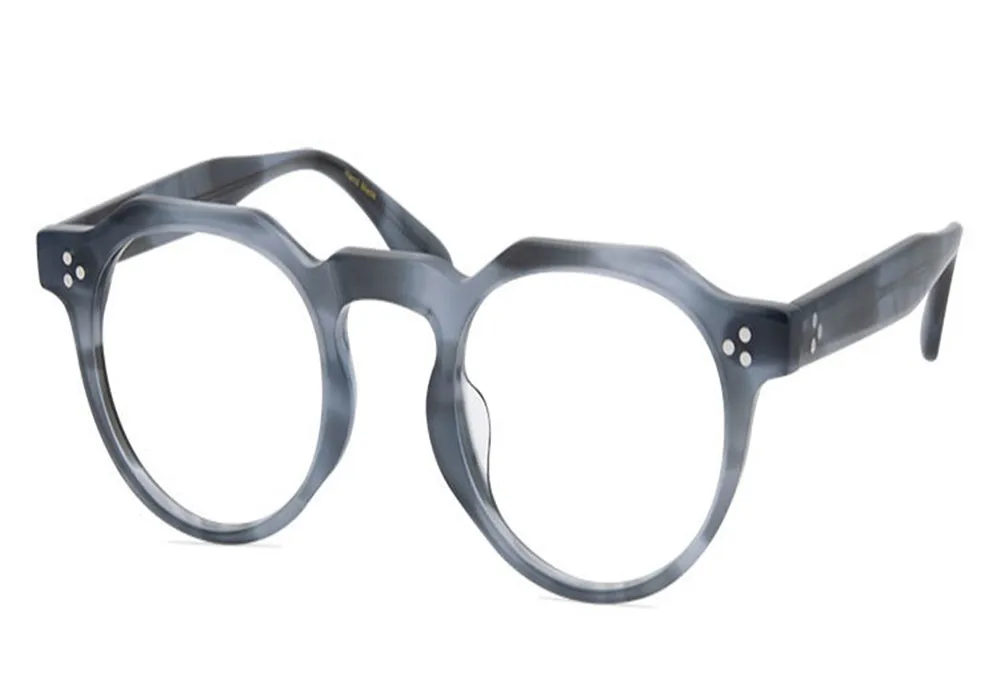 

Progressive Mutli-focal Lens Vinatge Unisex Rivets Full Rim Acetate Eyewear Frame Goggle See Near Far Brand Reading Glasses