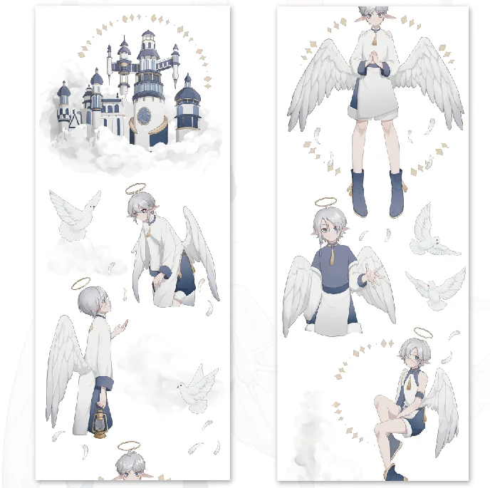 

7cmx2M Special Ink the City of Angels Washi Tape