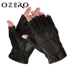 Мужские мотоциклетные Тактические Военные перчатки OZERO из супер усиленной кожи, мотоциклетные байкерские гоночные механические перчатки
