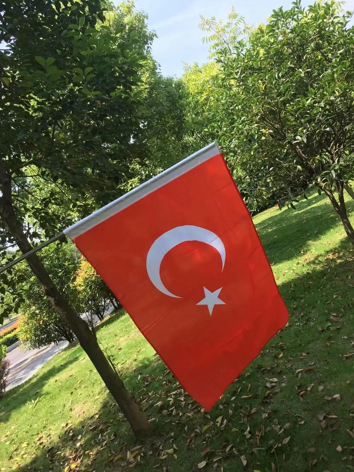 Бесплатная доставка флаги Турции 90*150 см турецкий полиэстер подвесной флаг для