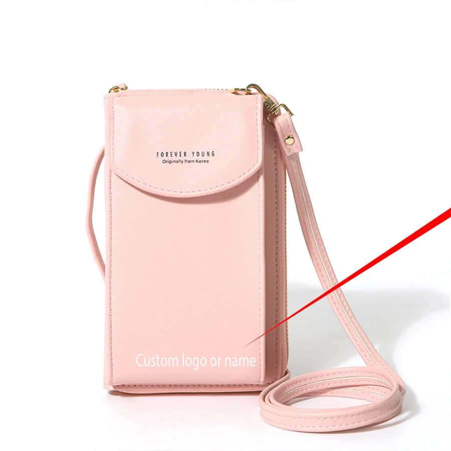 

BISI GORO 2021 новый женский длинный клатч для молодых женщин Большой Вместительный мобильный кошелек на молнии сумка-мессенджер на одно плечо ул...