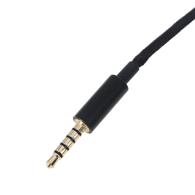 Аудиокабель со штекером 3 5 мм на USB Talkback для чата встроенный бесшумный регулятор