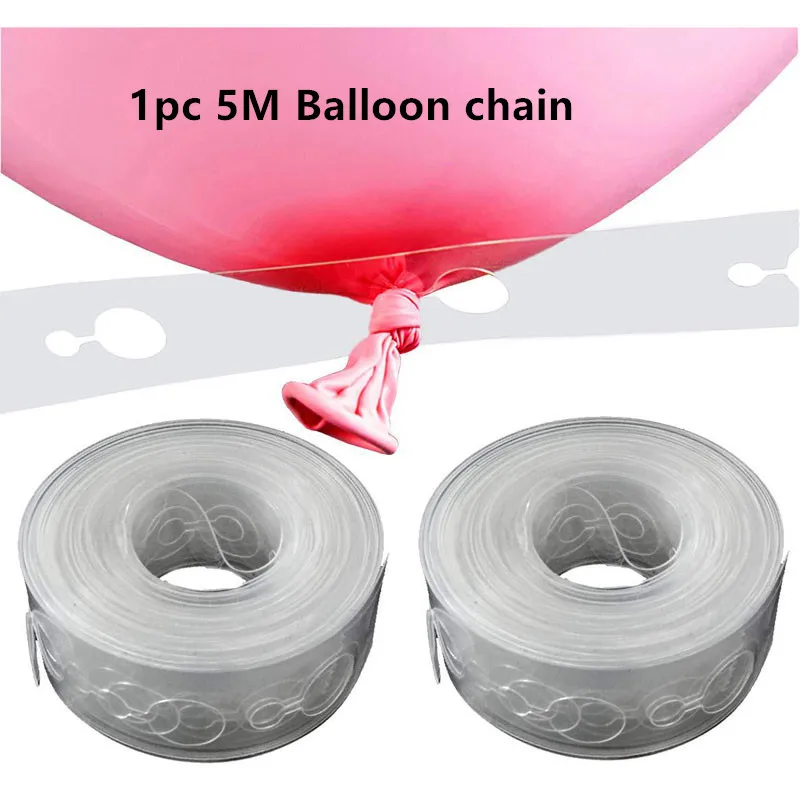 Balloon chain 10 шт./лот, двухслойные латексные воздушные шары для украшения дня рождения и свадебной вечеринки, вечерние украшения с Минни Маус - Цвет: Balloon chain