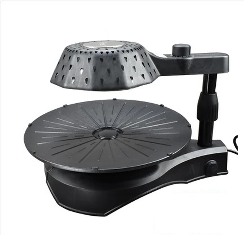 Продажа Дальний инфракрасный электрический фотоподдон, корейский коммерческий домашний бесдымный домашний вращающийся барбекю-автомат