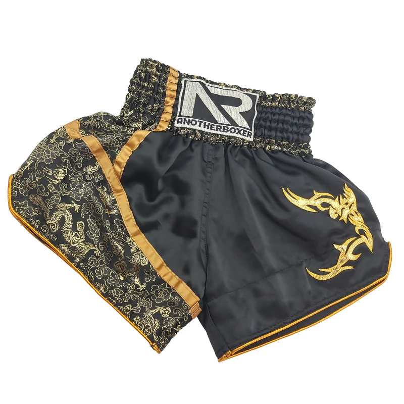 Боксерские Шорты Muay Thai Fighting свободного кроя с принтом комплекты одежды шортами