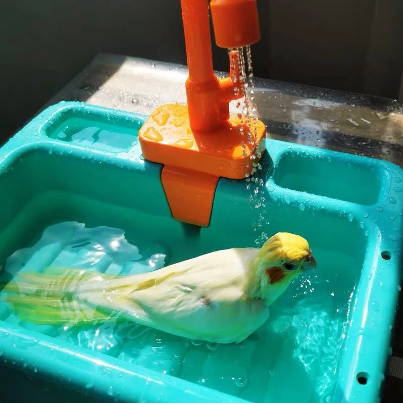 Клетка для ванны домашних животных Pretty & Better аксессуары птиц попугаев |