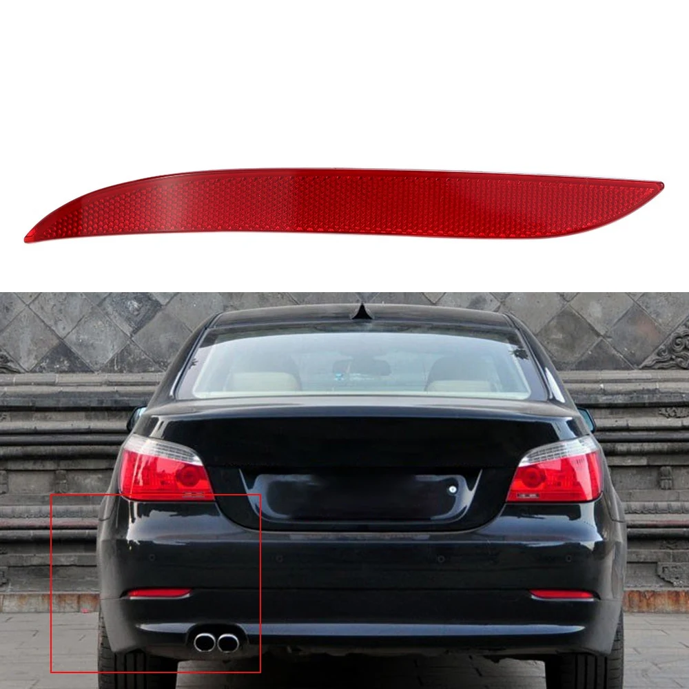 

Замена отражателя заднего бампера для BMW E60 E61 5-Series 2008-2010 63147183913 левая и правая стороны