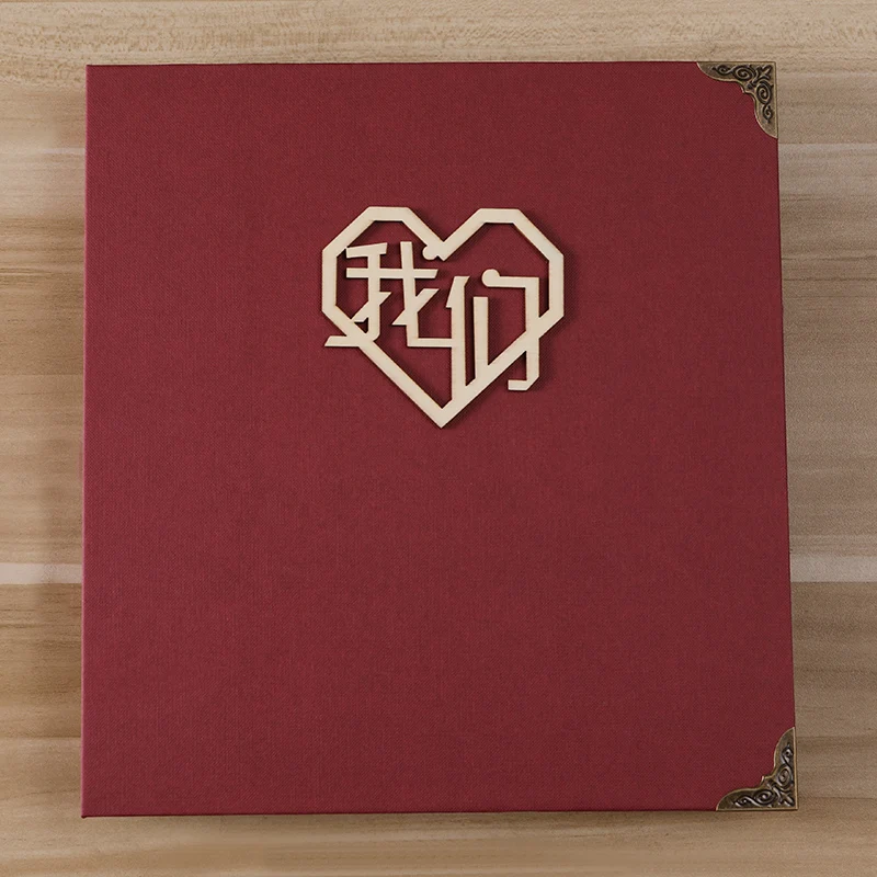 

Photo Album DIY Album Album Self-Adhesive Film Couple Romantic Birthday Handmade Creative Gift