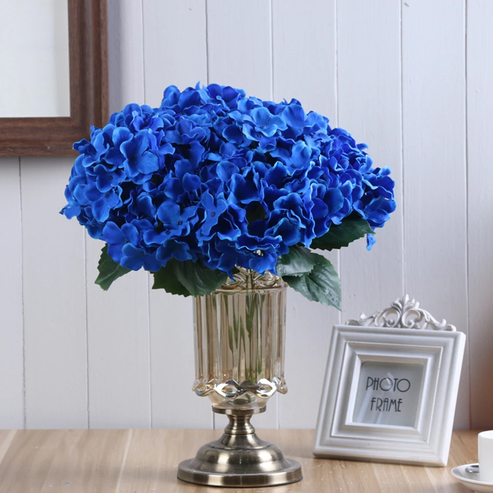 Красивый и стильный внешний вид искусственный цветок для украшения 5 головок