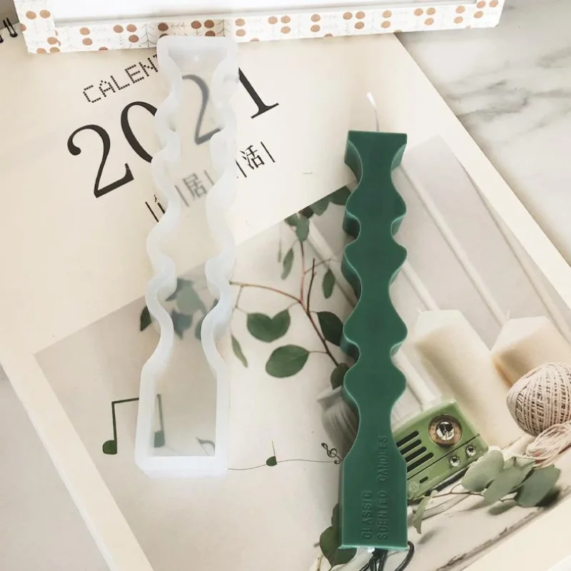 

Shaped Strip Candle Mould DIY Strip Aromatherapy Candle Mould Candle Making Kit Candle Mold resin mold candle making