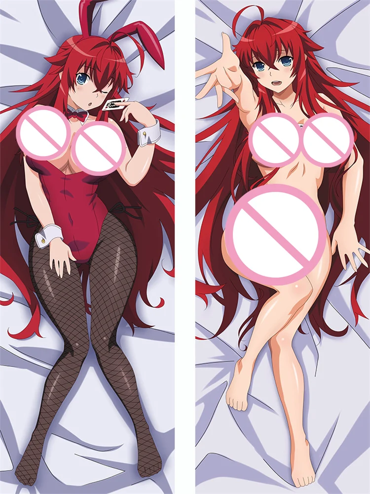 

Coscase High School DxD Anime Pillowcase 2021-July Update Rias Gremory Hugging Pillow Cover Dakimakura Body Pillow Case Cover