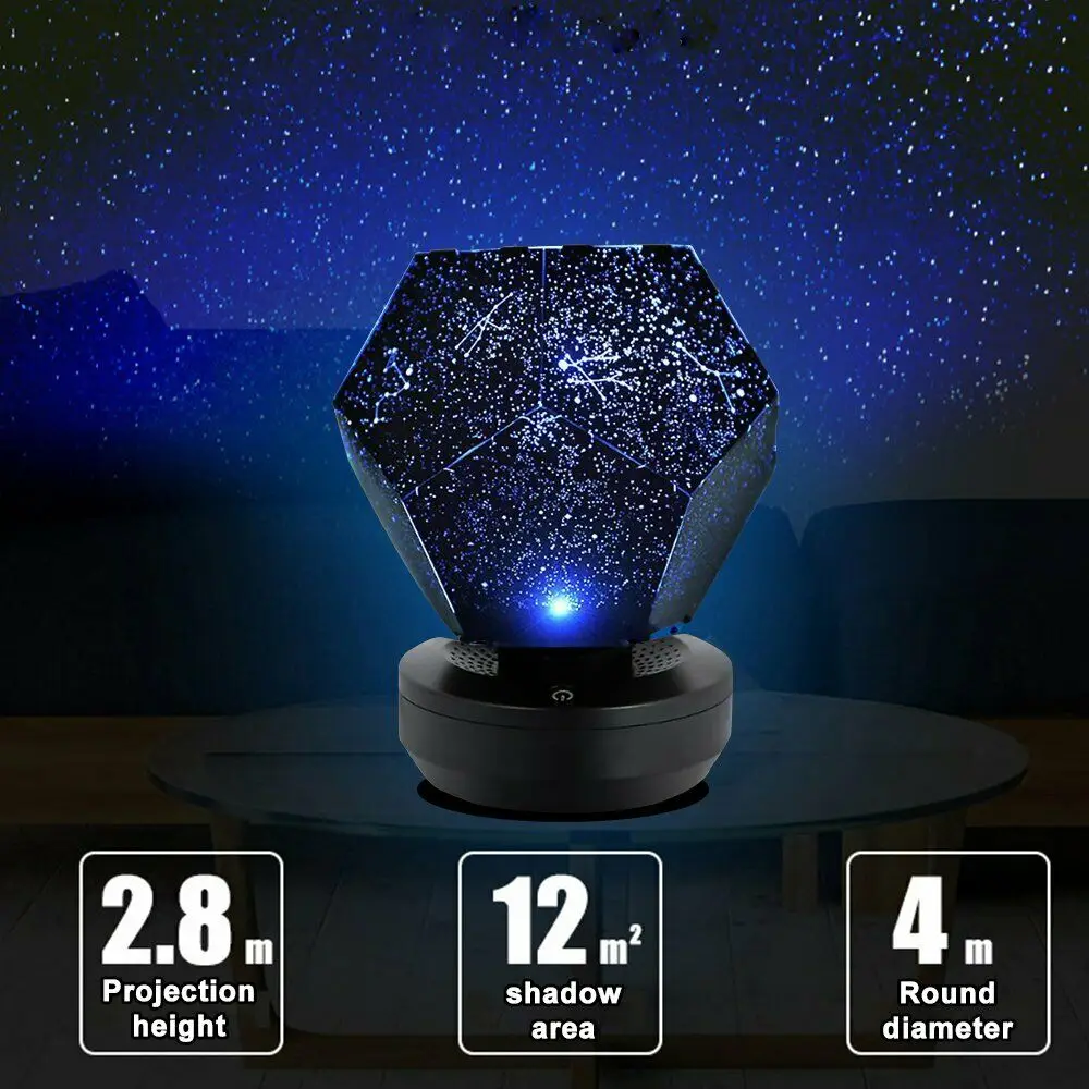 Проектор Star Sky Master светодиодный волшебный Ночной светильник планетарный Astro Starlight