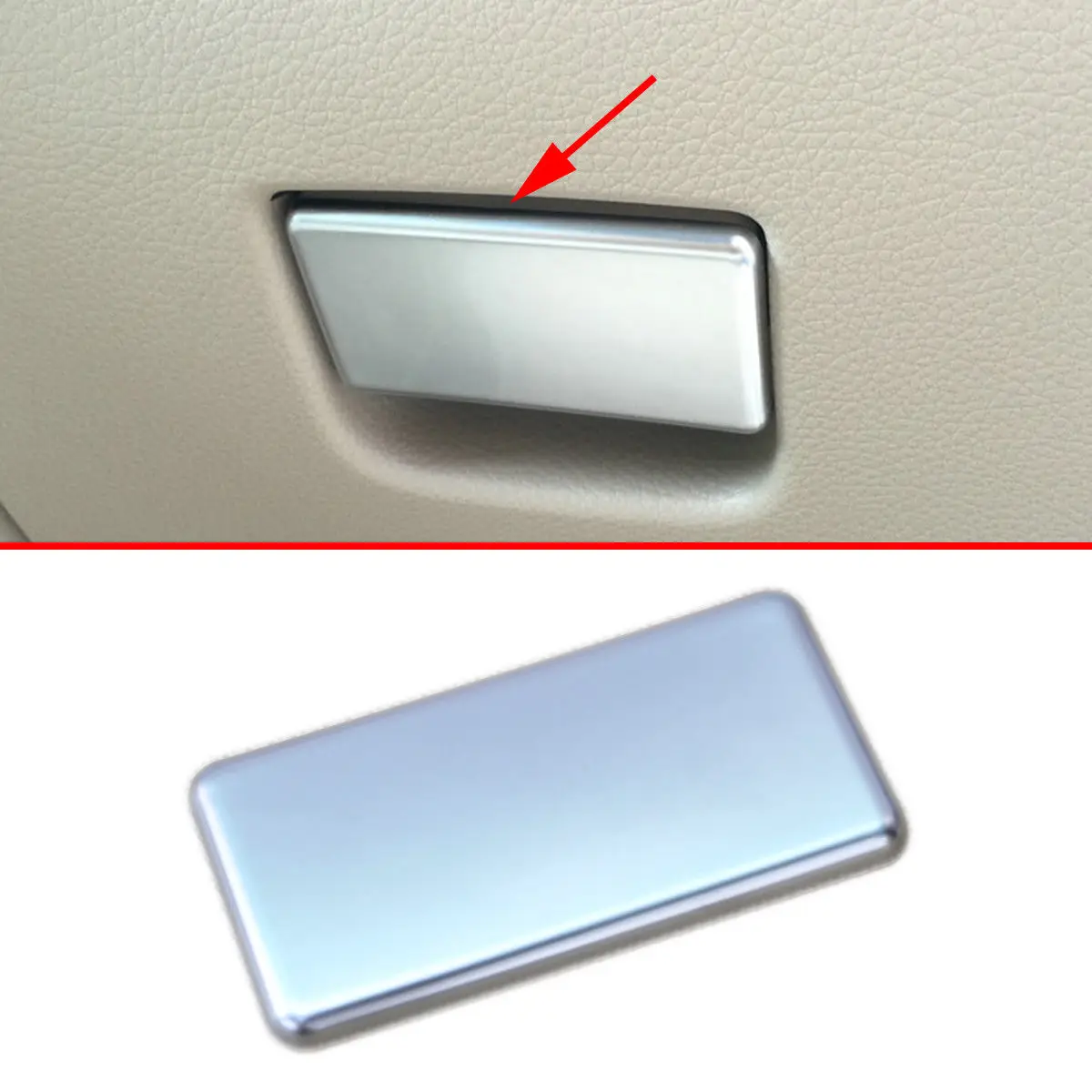 Хромированный ящик для хранения крышка ручки отделка подходит Nissan Qashqai J11 Rogue