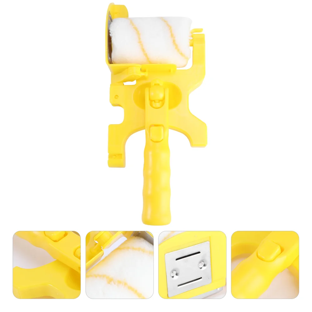

1Pc DIY Wall Paint Roller Brush Paint Edge Trimmer Clean-cut Paint Edger Yellow