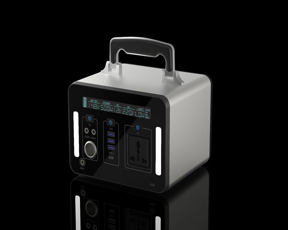 

1000Wh/270000mAh Portable AC DC Port PD Charge Solar Generator UPS Battery Charge Power Supply For CPAP Camping