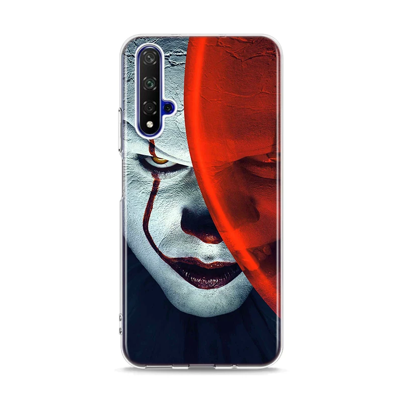 Style 01 Силиконовый ТПУ чехол Pennywise клоун ужас для huawei Honor 10i 9X8X20 10 9 Lite 8 8A 7A 7C Pro Lite чехол для телефона - Цвет: Style 01