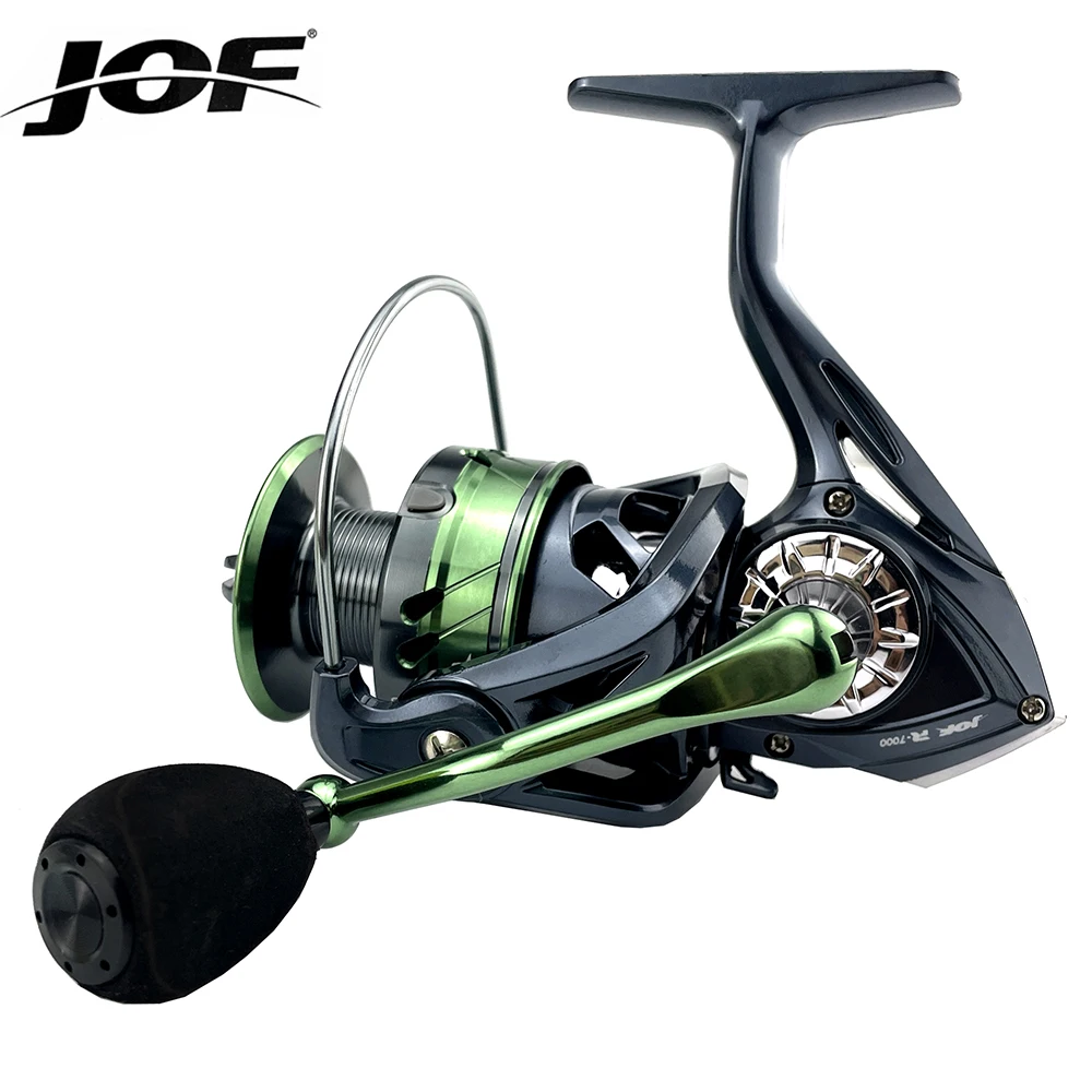

JOF Spinning Wheel Ultra-light EVA Handle Metal Line Cup CR 2000 3000 4000 5000 6000 7000 Fishing Reel