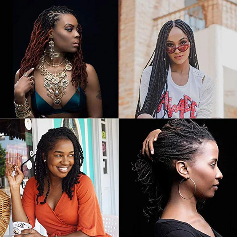 3 упаковки бамбуковые крючки для плетения волос 0 75 мм | Дом и сад