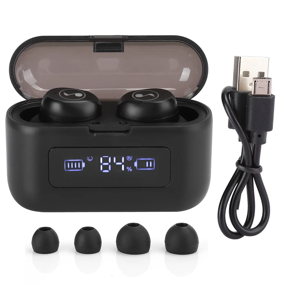 Наушники-вкладыши TWS с Беспроводной наушники Bluetooth 5 0 Шум Снижение гарнитура со