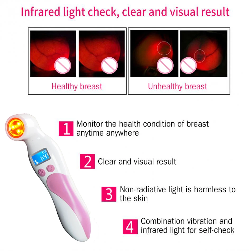

Breast Self-examination Device Woman Infrared Breast Examination Sensor Instrument