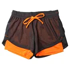 Сетчатые спортивные шорты для женщин одежда ДЛЯ ФИТНЕССА костюм для тренировки Lulu тренажерный зал Йога шорты для женщин эластичные шорты спортивная Pantalone