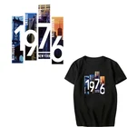 Термотрансферные виниловые нашивки с надписью City для одежды